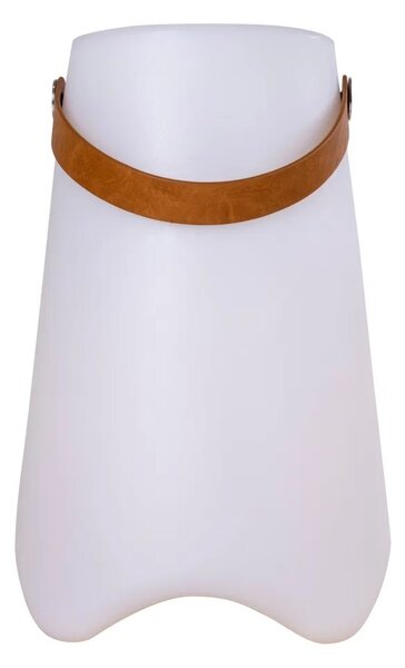 Racitor vin cu LED Bristol, Alb, 25x25x37.5 cm