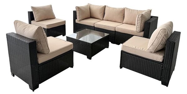 Set mobilier de grădină din ratan Avenberg ESPERANZA