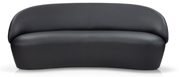 Canapea cu tapițerie din piele EMKO Naïve, 162 cm, negru