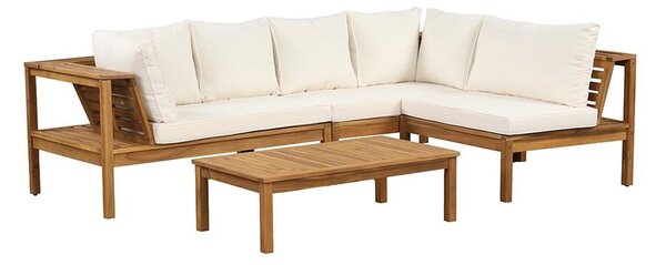 Set mobilier de grădină din lemn de salcâm Avenberg ALTORA