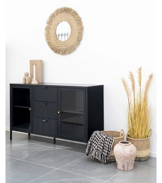 Pled Side, Negru, 180x130 cm