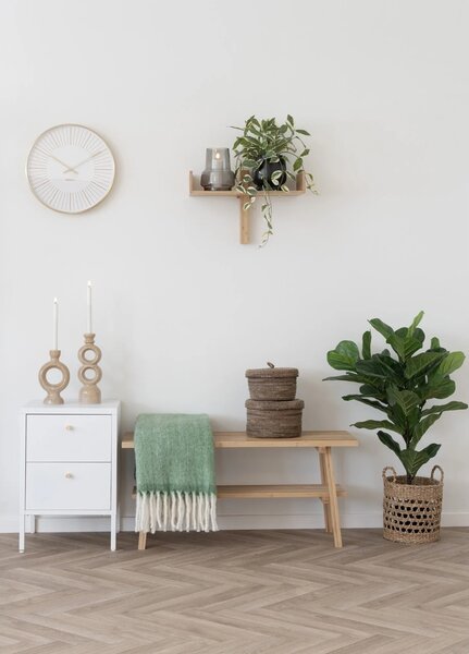 Pled decorativ Carmel, Verde, 170x130 cm