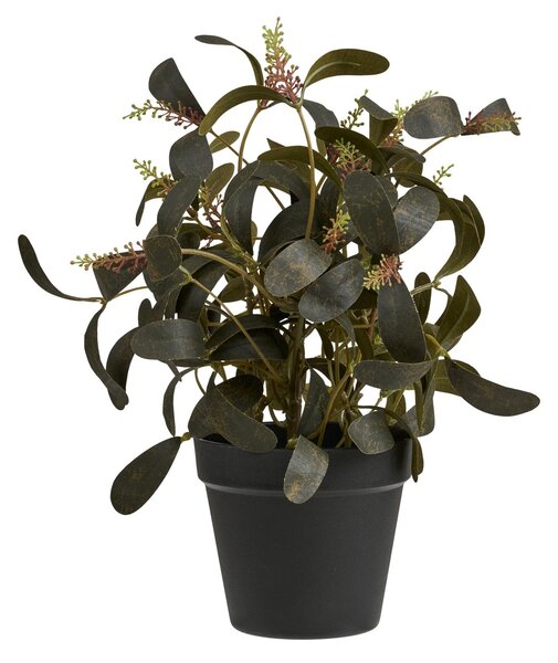 Planta decorativa artificiala, Verde, 22x22x35 cm
