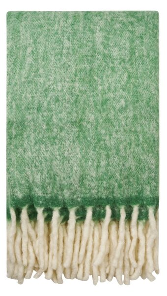 Pled decorativ Carmel, Verde, 170x130 cm