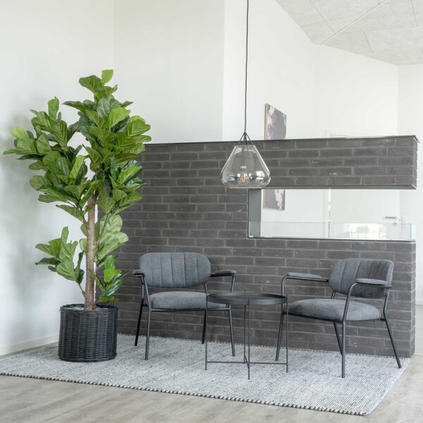 Planta artificiala decorativa Smochin lira, Verde, 81x93x190 cm