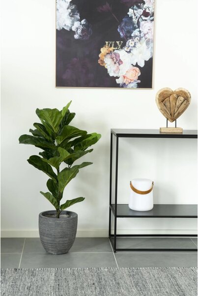Planta artificiala decorativa Smochin lira, Verde, 36x46x100 cm