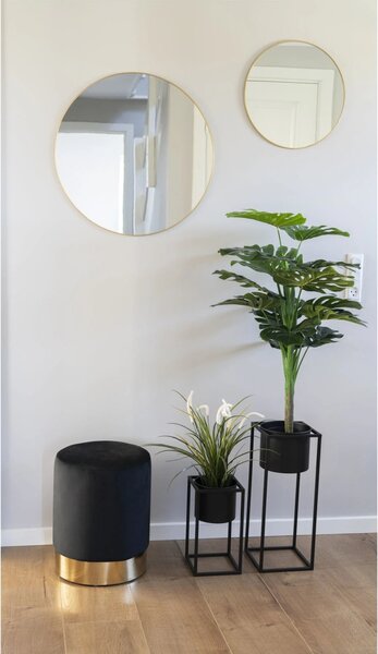 Planta artificiala decorativa Monstera Deliciosa Monstera, Verde, 50x50x90 cm