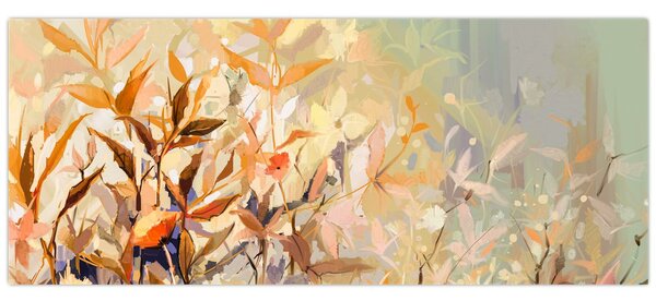 Tablou - Plante pictate (120x50 cm)