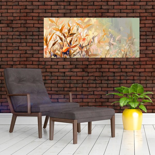 Tablou - Plante pictate (120x50 cm)