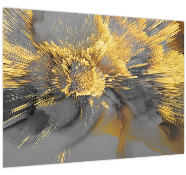 Tablou - Expansiunea aurului (70x50 cm)