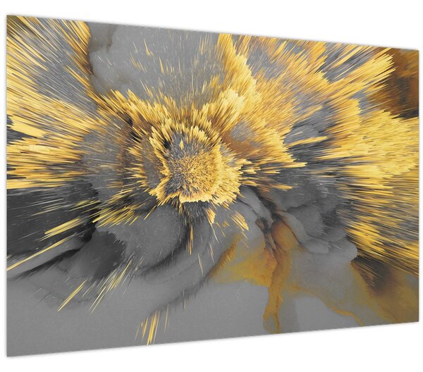 Tablou - Expansiunea aurului (90x60 cm)