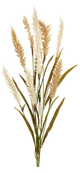 Planta decorativa artificiala Iarba, Bej, 20x130 cm