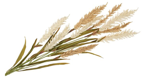 Planta decorativa artificiala Iarba, Bej, 20x130 cm
