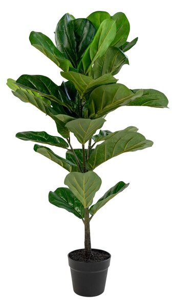 Planta artificiala decorativa Smochin lira, Verde, 36x46x100 cm
