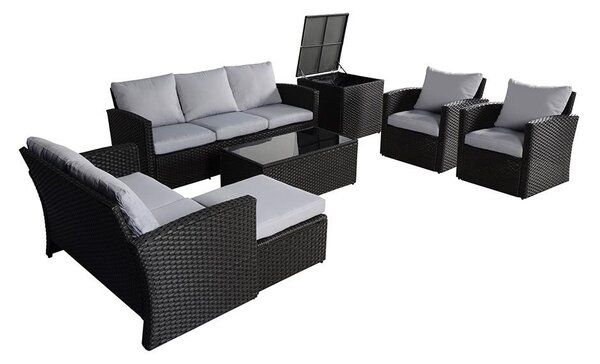 Set mobilier de grădină pentru familie Avenberg LUGANO