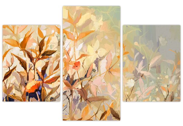 Tablou - Plante pictate (90x60 cm)