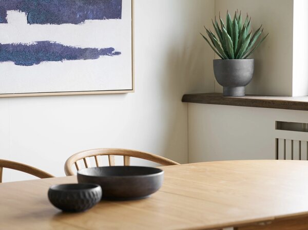 Planta artificiala decorativa Agava Agave, Gri, 32x31x41 cm