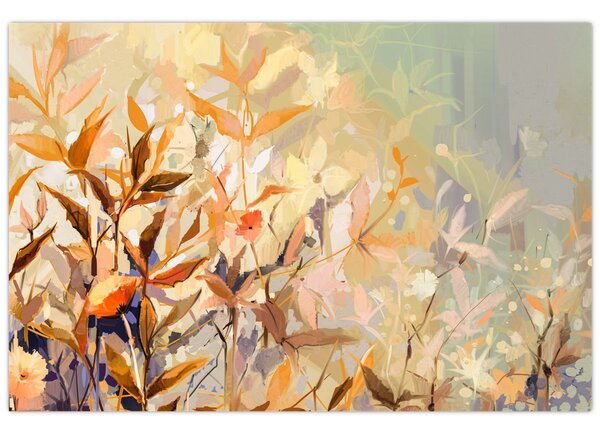 Tablou - Plante pictate (90x60 cm)