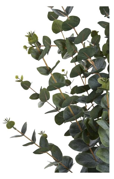 Planta artificiala decorativa Eucalipt, Verde, 36x46x120 cm