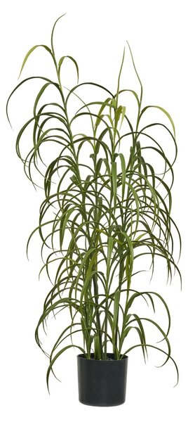 Planta artificiala decorativa Iarba, Verde, 36x36x89 cm