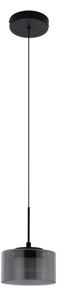 Pendul LED Cholet, Negru, 15x15x120 cm