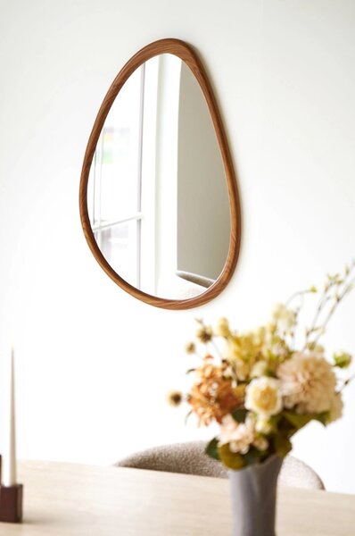 Oglinda de perete Luxon, Natural , 2x50x80 cm