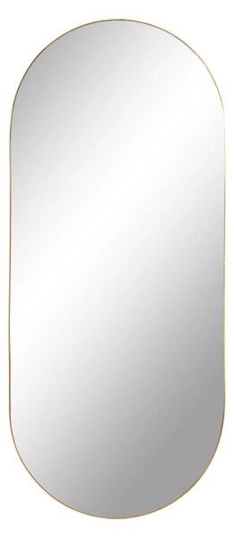 Oglinda de perete Jersey, Auriu, 35x80x0.5 cm