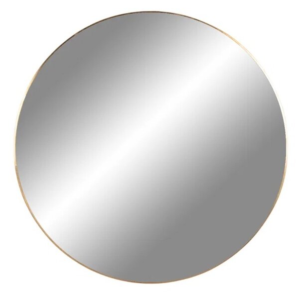 Oglinda de perete Jersey, Auriu, 40x40x0.5 cm