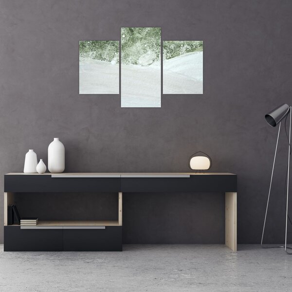 Abstract din pensule (90x60 cm)