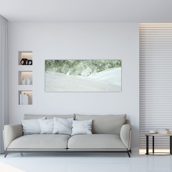 Abstract din pensule (120x50 cm)