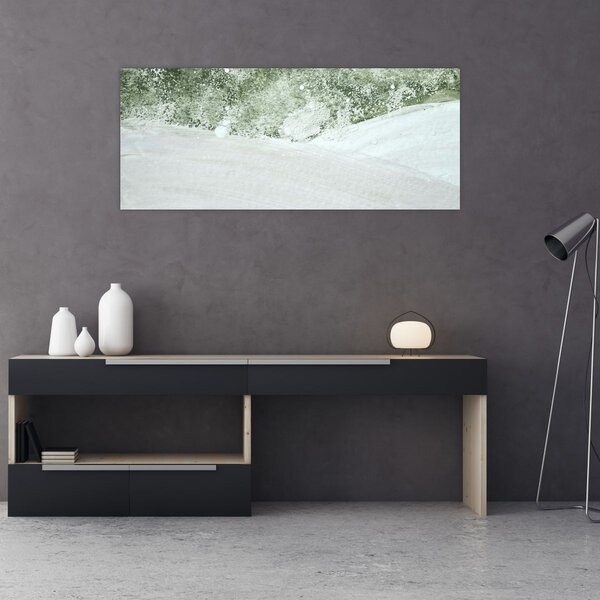 Abstract din pensule (120x50 cm)