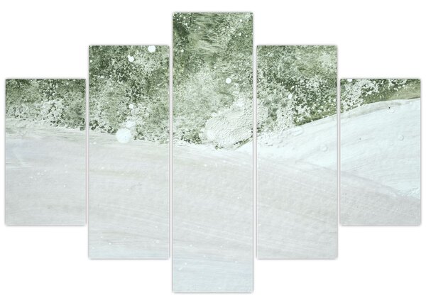 Abstract din pensule (150x105 cm)