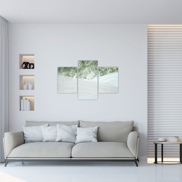 Abstract din pensule (90x60 cm)