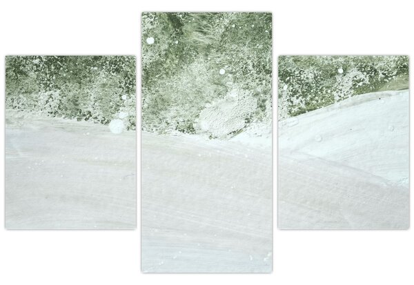 Abstract din pensule (90x60 cm)
