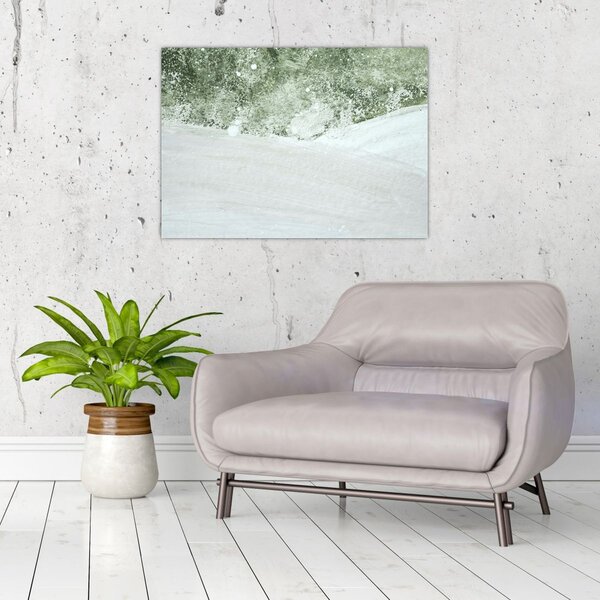 Abstract din pensule (70x50 cm)