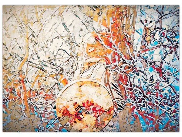 Tablou - Abstract mozaic (70x50 cm)