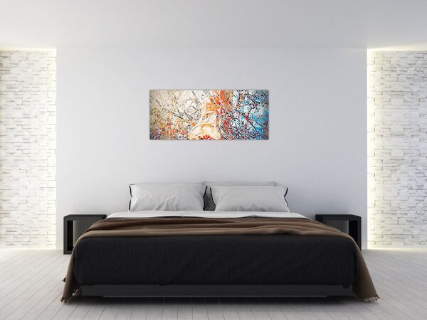 Tablou - Abstract mozaic (120x50 cm)