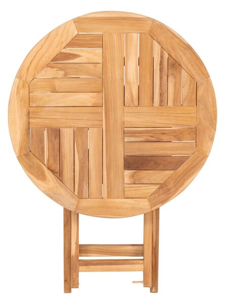 Masuta laterala Oviedo, Natural, 70x70x75 cm