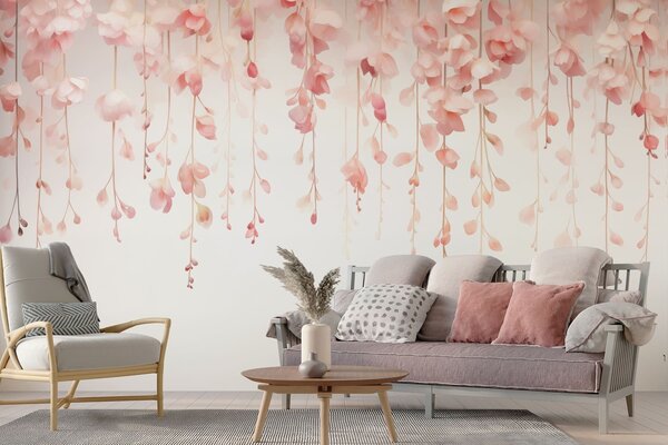 Tapet Model floral suspendat, Imagini de fundal unice, w05343 : Uwalls.ro