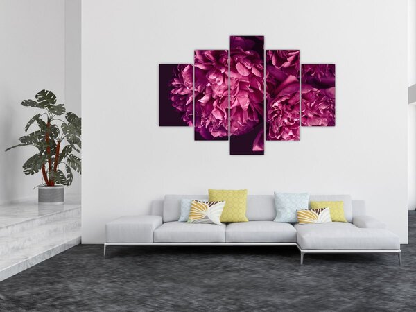 Tablou - Floarea bujorului (150x105 cm)