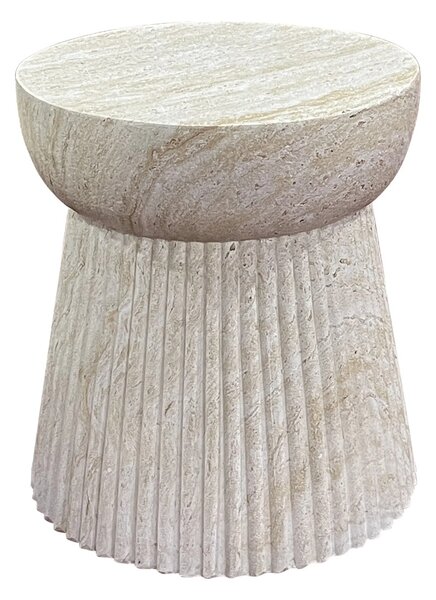 Masuta laterala Bonn, Natural, 37x37x43 cm