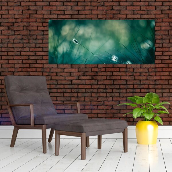 Tablou - Detaliu iarbă (120x50 cm)