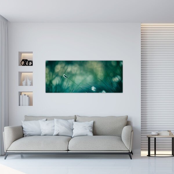 Tablou - Detaliu iarbă (120x50 cm)