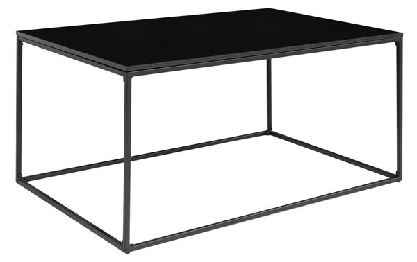 Masuta de cafea Vita, Negru, 60x90x45 cm