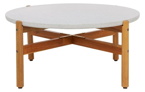 Masuta de cafea Terracina, Natural, 84.5x84.5x38.5 cm