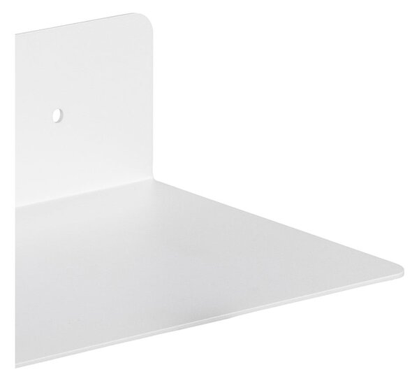 Etajeră de perete din metal Actona Joliet, lățime 50 cm, alb