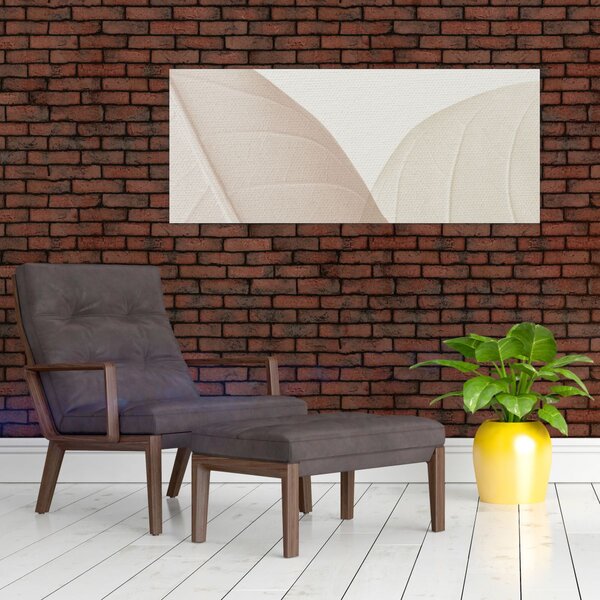 Tablou - Frunze texturate (120x50 cm)