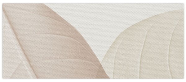 Tablou - Frunze texturate (120x50 cm)