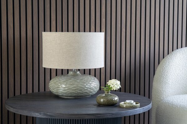 Lampa de masa Oldham, Verde, 36x36x36 cm