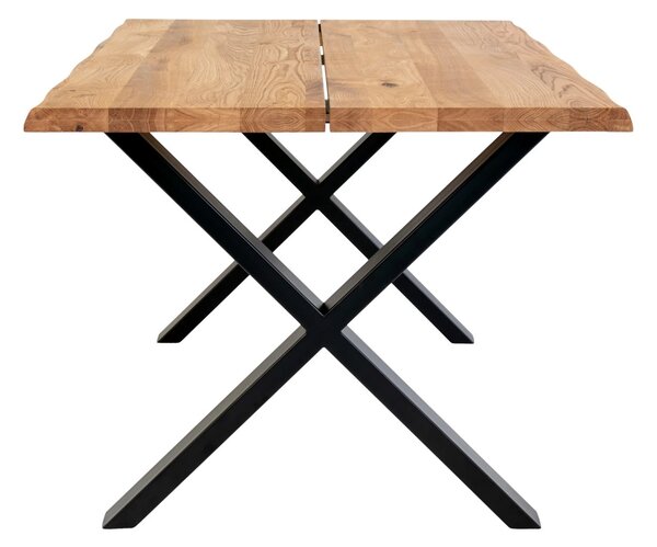 Masa dining Toulon, Natural, 140x95x75 cm